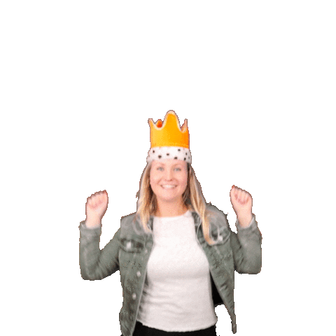 Koningin Marjolein Sticker by Groen Uitzendburo