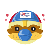 valentines day kiss Sticker by Pacific Islands Club Guam