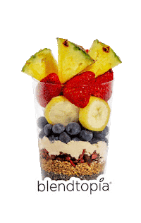 Blendtopia energy glow strength raw Sticker