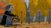 Autumn Scissors GIF by Moomin Official