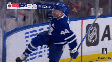 Happy Toronto Maple Leafs GIF by NHL