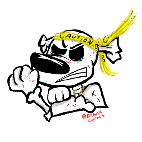 Angry Lets Go Sticker