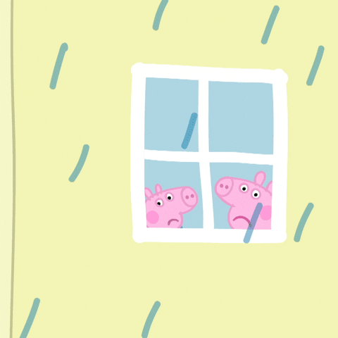 Sad Rainy Day GIF by Peppa Pig