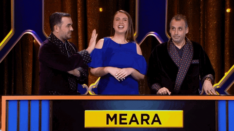 tbsnetwork giphyupload good job high five tbs GIF