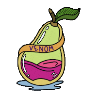 Eye Peach Sticker