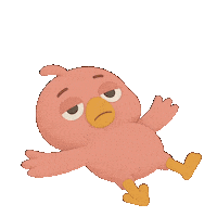 Tired Daisy Sticker