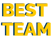 Best Team Typography Sticker by pflegegemeinsam