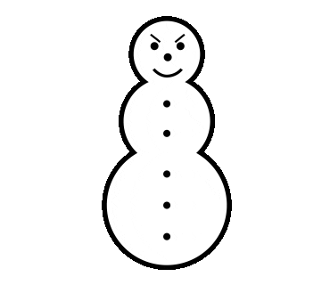 snowman wink Sticker by Jeezy