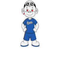 Kansas City Royals K Sticker by Zhot