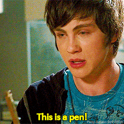 Percy Jackson Pen GIF by 20th Century Fox Home Entertainment