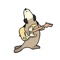 sakuzitsumochizuki sea otter 해달 ラッコ 海獭 Sticker