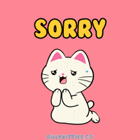 Sorry Forgive Me GIF by Silly Kitties