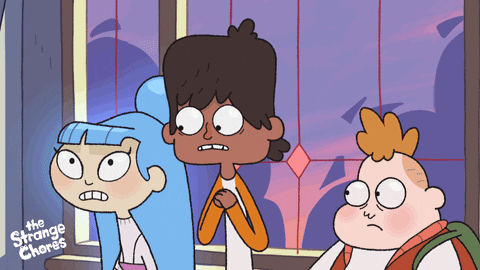 Scared Oh No GIF by Ludo Studio