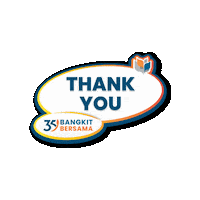 Student Life Thank You Sticker by UNITAR International University