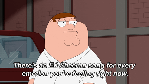 Ed Sheeran Comedy GIF by Family Guy