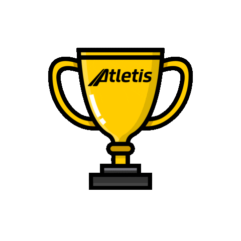Winner Trophy Sticker by Atletis