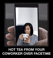 ComedianHollyLogan tea drama phone iphone GIF