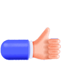 Mantap Thumbs Up Sticker by KOL.ID