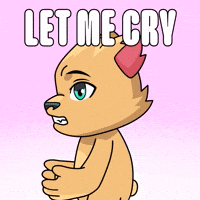 Sad Let Me Be GIF by Kabu
