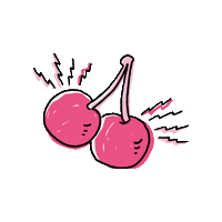 EnjoyLeLick water candy athlete cherry Sticker