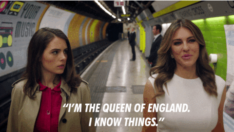 Know It All Queen GIF by The Royals on E!