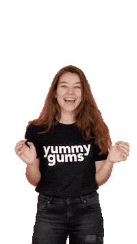 Happy Girl Sticker by Yummygums