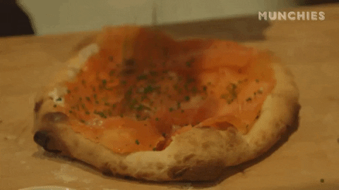 salmon GIF by Munchies