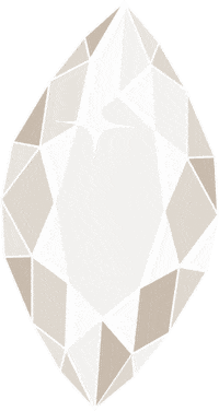 Diamond Sticker by Kelly Bello Design