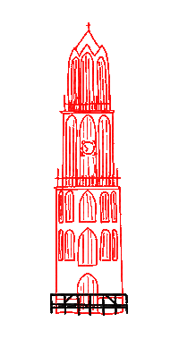 Domtoren Sticker by Utrecht Marketing