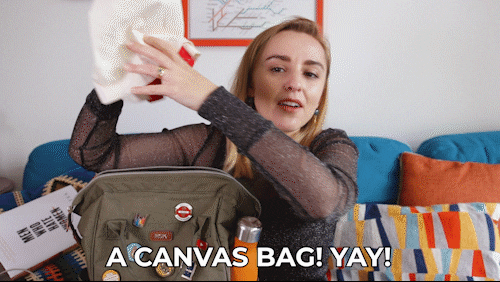 Shopping Bag GIF by HannahWitton