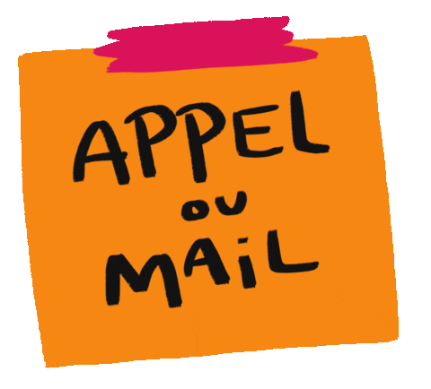 milothiers giphyupload mail appel post-it Sticker