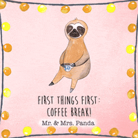 Tired Good Morning GIF by Mr. & Mrs. Panda