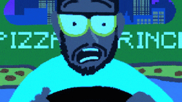 MylesHi giphyupload anime pizza myles hi GIF