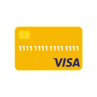 Visa_sa visa card tap to pay visasa Sticker