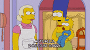 Shocked Maggie Simpson GIF by The Simpsons