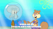 season 9 squid defense GIF by SpongeBob SquarePants