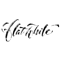 Flat White Coffee Sticker