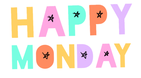 Happy Mondays Text Sticker by Jess Stempel