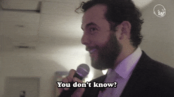 You Don't Know?