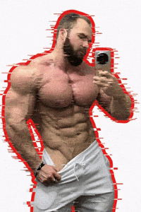 Glitch Muscle GIF by Database數據