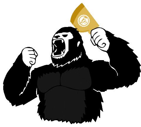 Gorila Sticker by Square One