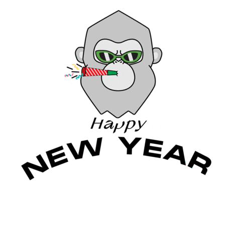 New Year Party Sticker by Glowinc Potion