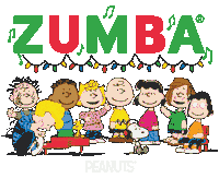 Peanuts Zumbawear Sticker by Zumba Fitness