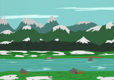 snow river GIF by South Park 