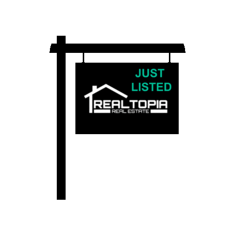 Real Estate Logo Sticker by Realtopia Real Estate