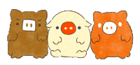 Character Pig Sticker