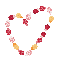 In Love Heart Sticker by meags & me