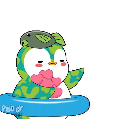 I Love You Sticker by Pudgy Penguins