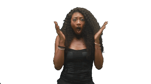 Shocked Oh No Sticker by Big Brother Naija