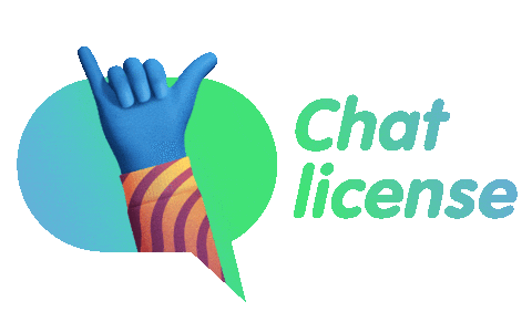 chatlicense giphyupload kids app smartphone Sticker